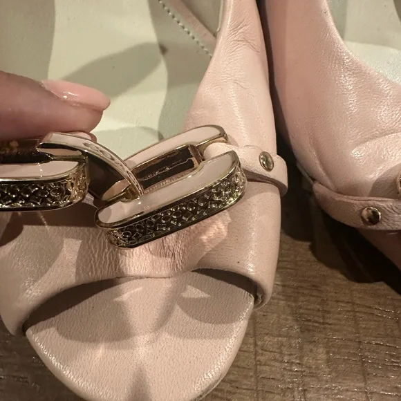 Coach Blush Peep-Toe Heels - Picture 9 of 9